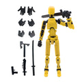 1PCS 13 Joints Figure Articulate Movable Dummy Doll Diy Assembly Toy 3D Printed Action Figure Stop Motion Animation Dummy