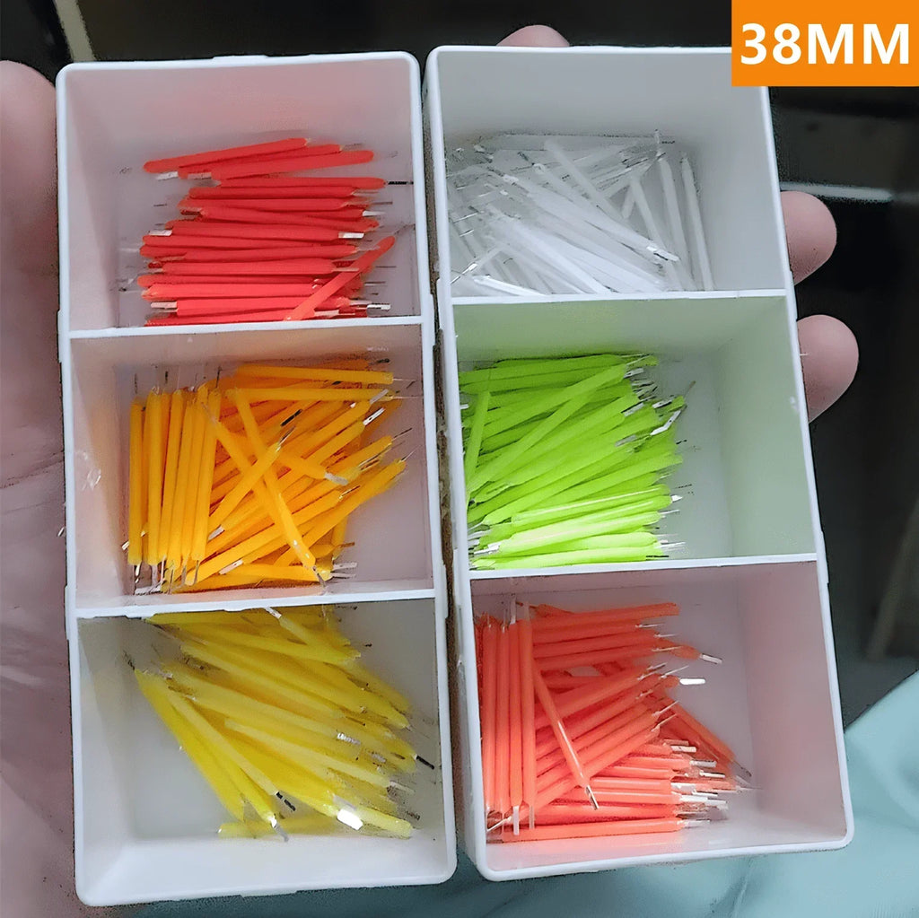 5~100PCS Per Box 3V 38mm LED Filament Multicolour COB Edison Bulb Lamp Incandescent Light Diodes Accessories Holiday Lighting