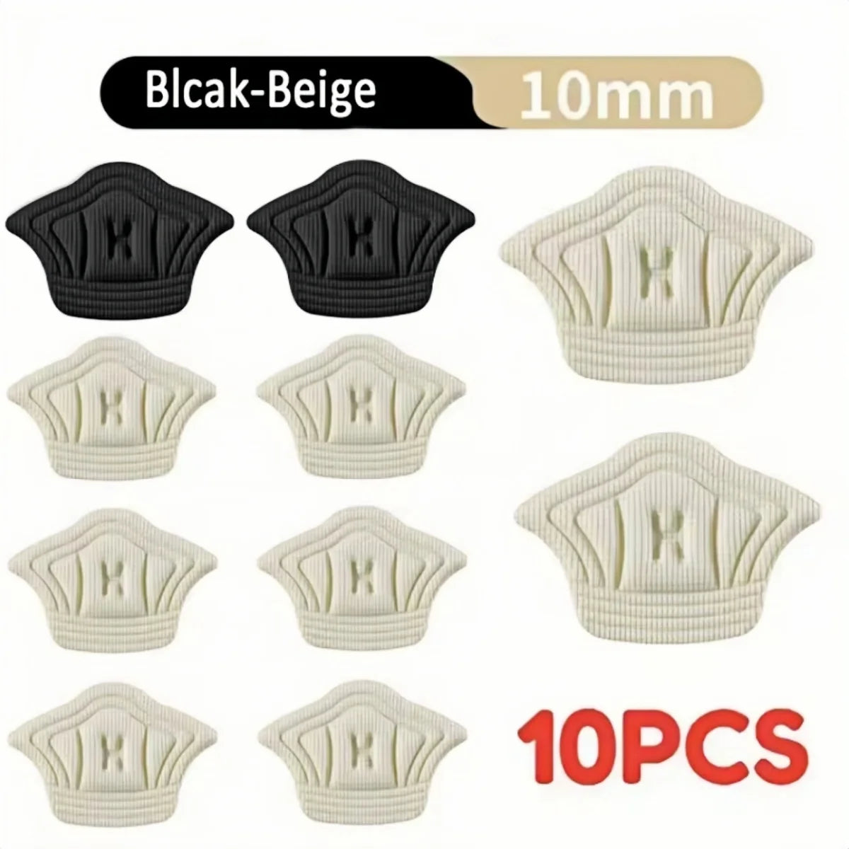 5Pairs Insoles For Shoes Patch Heel Pads For Sport Shoes Adjustable Size Feet Pad Insole Heel Protector Back Sticker Shoe Pad