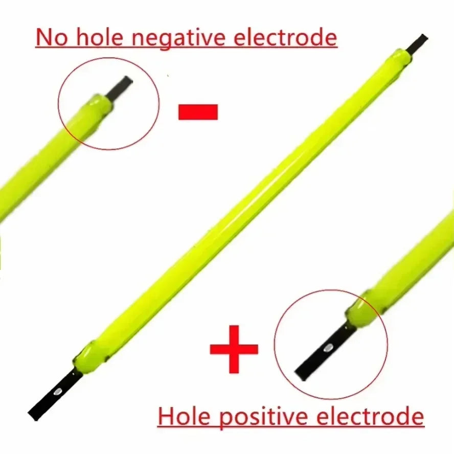 5~100PCS Per Box 3V 38mm LED Filament Multicolour COB Edison Bulb Lamp Incandescent Light Diodes Accessories Holiday Lighting