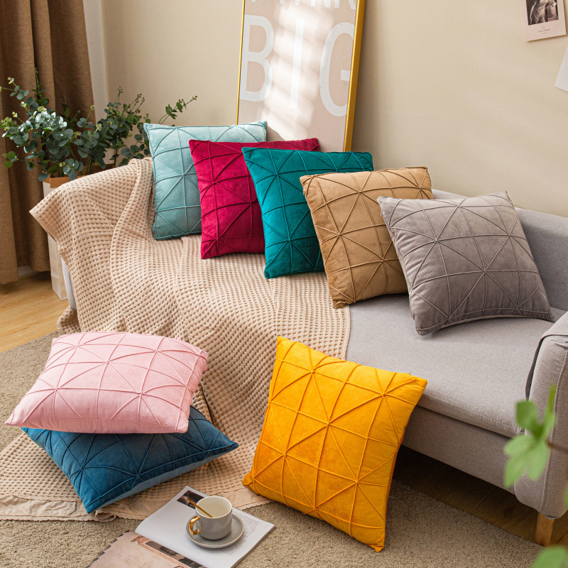 Chic Plush Pillowcase for Decor