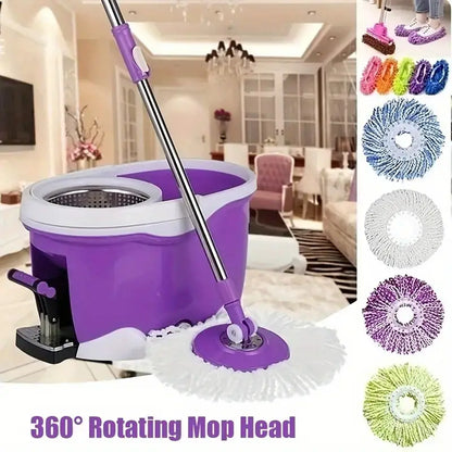 360° Swivel Microfiber Mop Head