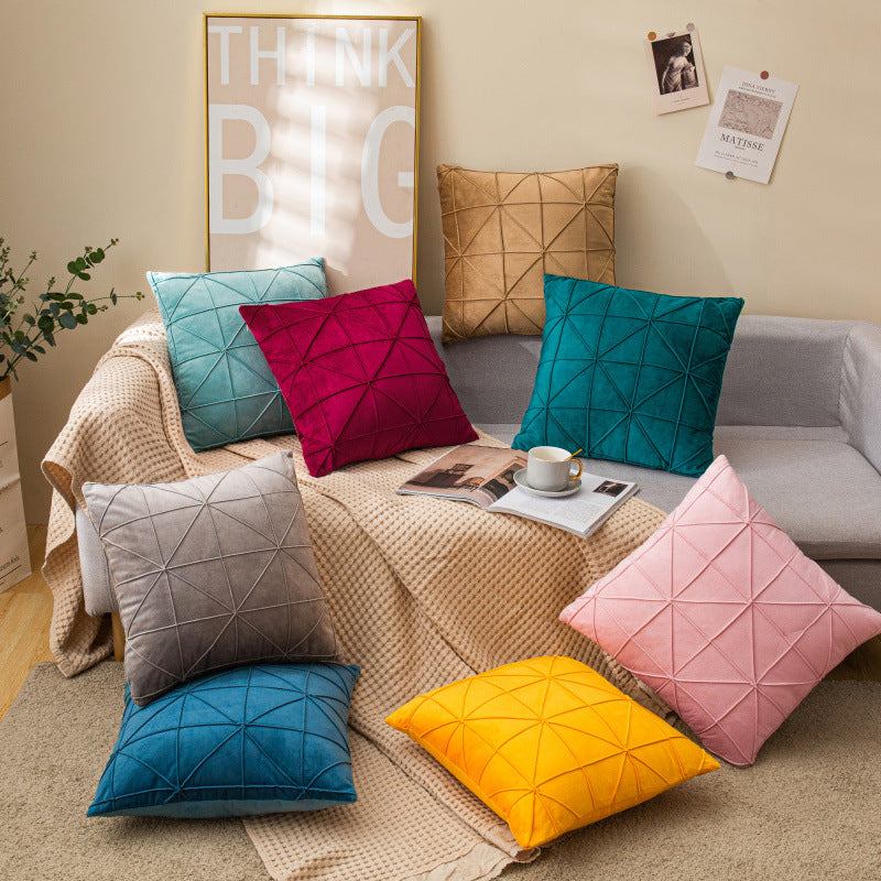 Chic Plush Pillowcase for Decor
