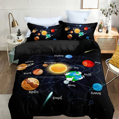 Galactic Dreams 3-Piece Duvet Set
