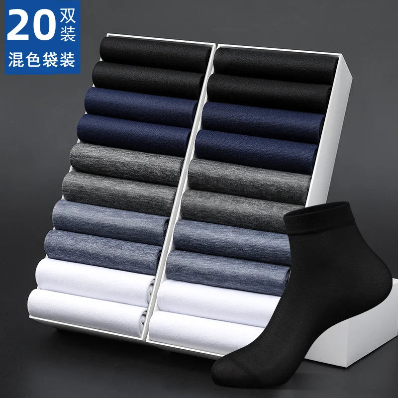 1pairs Men's Fashion Cotton Breathable Comfortable Ankle Socks, Men's Summer Socks
