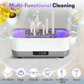 Makeup Brush Cleaning Case, Jewelry Automatic 360 ° Deep Cleaning Tool, Ultra Portable, USB Charging, High-Frequency Vibration