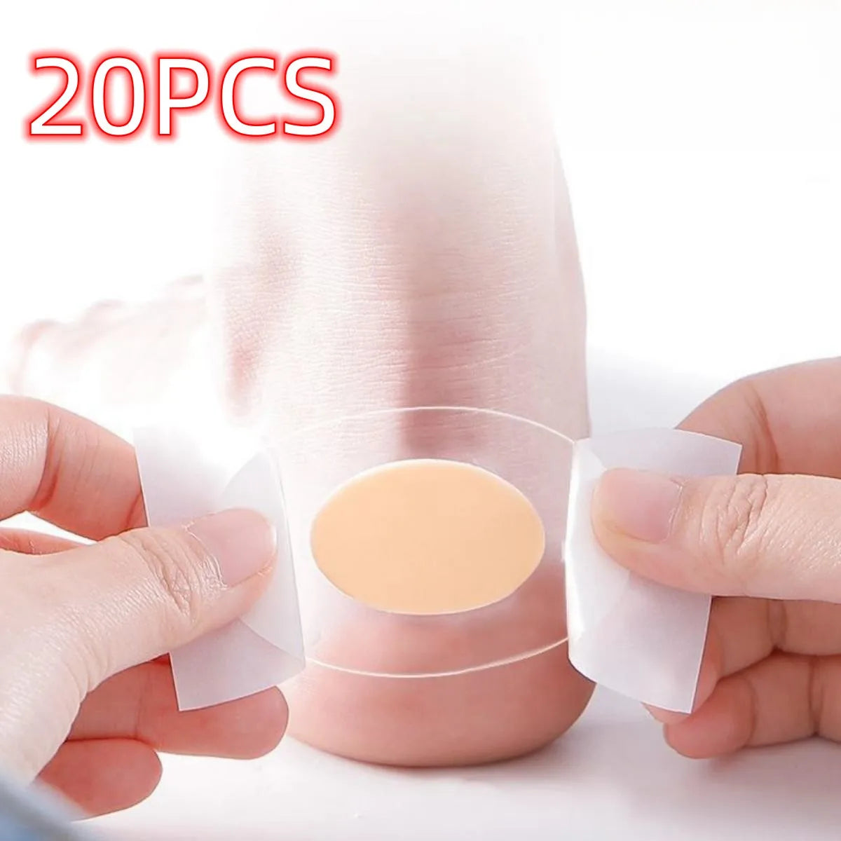 20/30pcs Gel Grip Heel Protector Adhesive Foot Patches Blister Pads Heel Liner Shoes Stickers  Plaster Foot Care Cushion