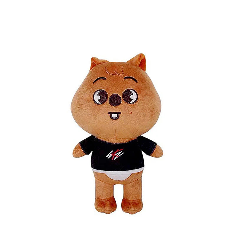 Skzoo Plush Kpop Toy Stray Kids Cartoon Stuffed Animal Plush Doll Kawaii Companion for Men Women Adult Fans Leeknow Hyunjin Gift
