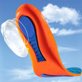 Orthopedic Sports Elasticity Insoles For Shoes Sole Unisex Technology Shock Absorption Breathable Running Insoles