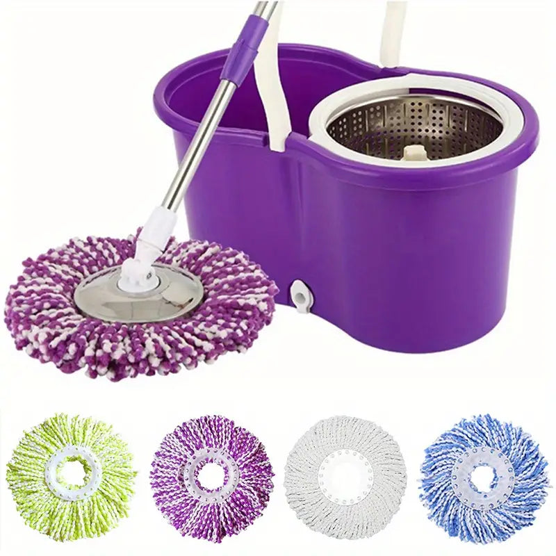 360° Swivel Microfiber Mop Head