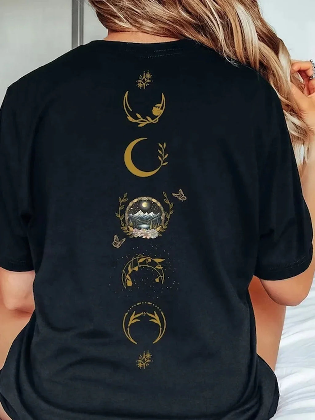 2 Side Patten Cotton Tee Velaris ACOTAR T-Shirt Velaris City Of Starlight Retro Shirt ACOTAR Velaris Fantasy Apparel Y2K Top