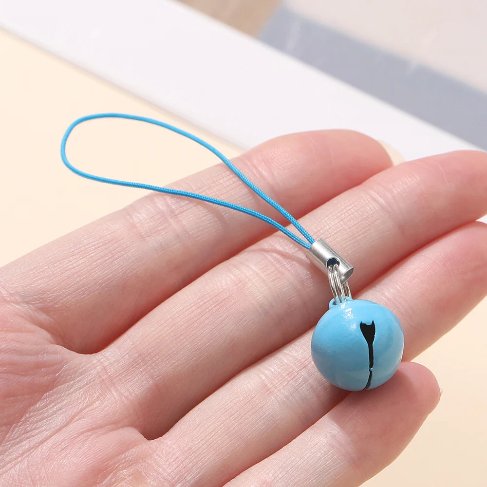 20/50Pcs Polyester Cord with Double Jump Ring Lanyard Rope for Keychain Crafts Handmade Phone Rope Toys DIY Jewelry Making