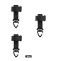1/3/6 Pcs New Multi-purpose Nylon Gloves Buckle Tactical Glove Hook Safety Clip Outdoor Hiking Climbing Rope Storage Accessories