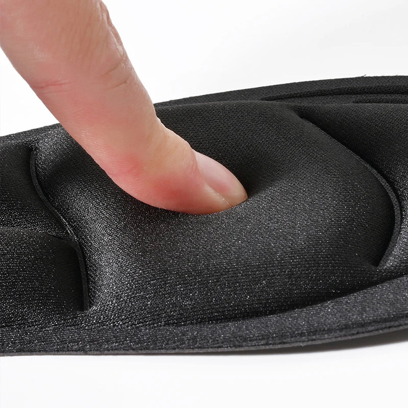 1/2/4/16Pairs 5D Massage Memory Foam Insoles For Shoes Sole Breathable Cushion Sport Running Insoles For Feet Orthopedic Insoles