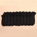 5/10 Pairs Unisex Ankle Socks Solid Color Black White Gray Cotton Deodorant Breathable Running Sports Socks New Spring Summer