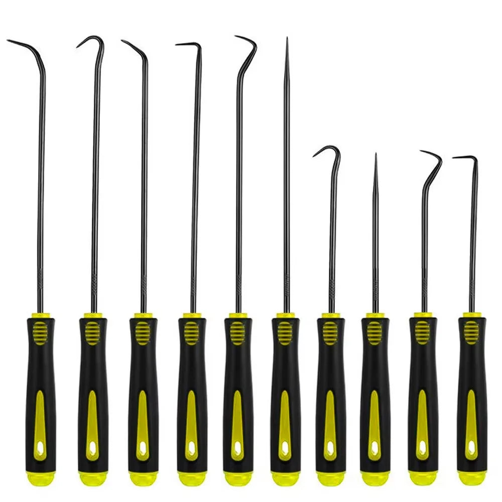 10/4Pcs Precision Pick and Hook Set, Car Auto Oil Seal/O-Ring Seal Gasket Pick Mini Precision Hooks Professional Puller Remover