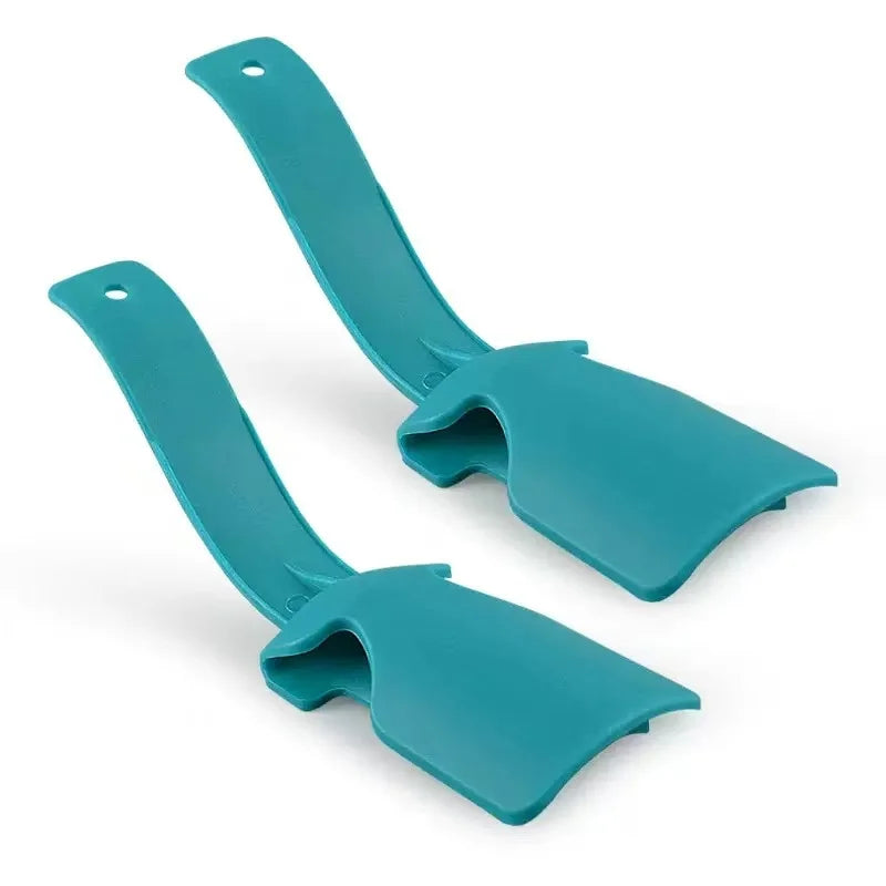 Professional Shoe Horn Plastic Shoehorn Lazy Shoe Helper High Quality Anti-Slip Shoe Lifter For Elderly Shoe Accessorie