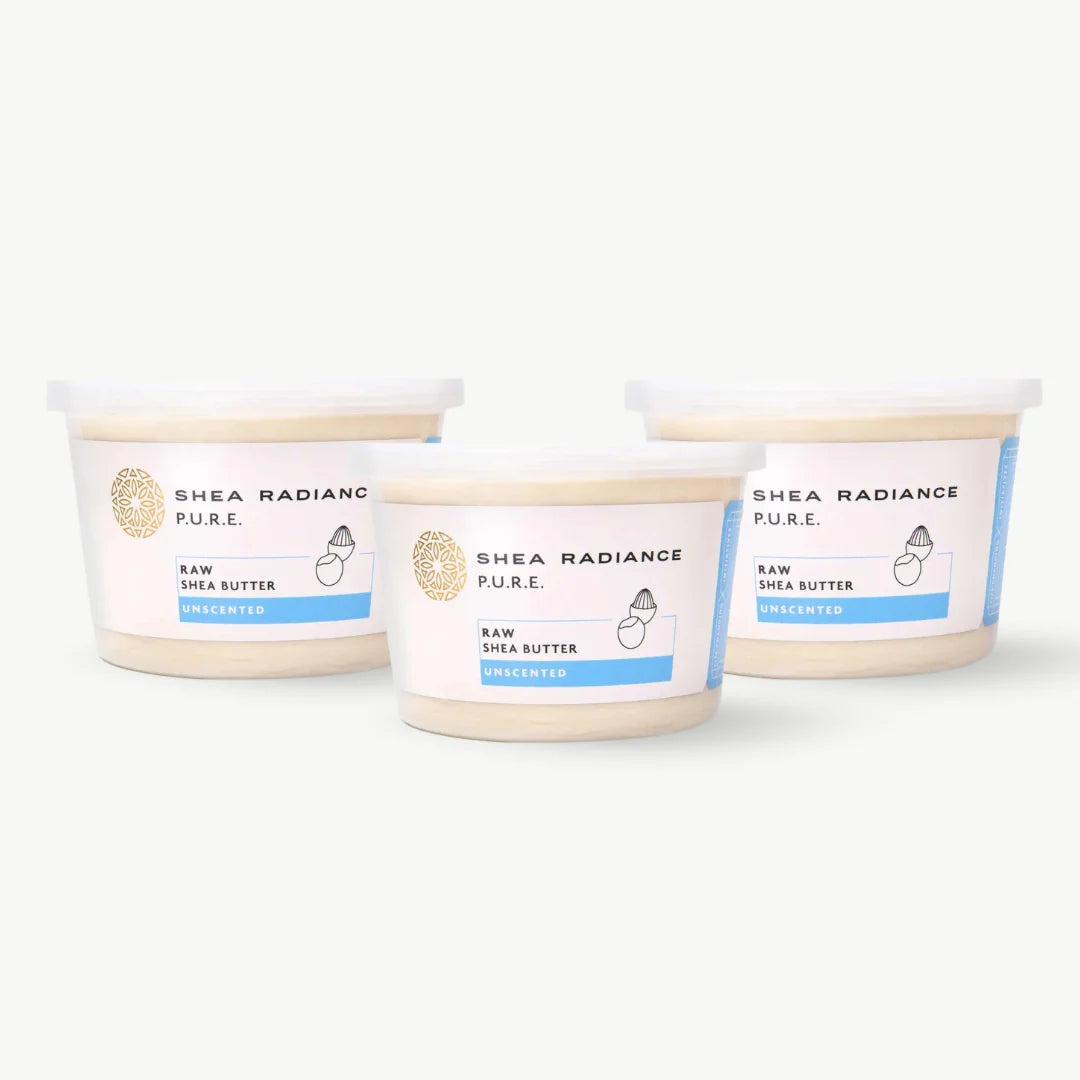 Raw Unrefined Shea Butter for Dry Skin & Hair