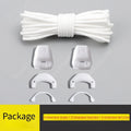 New No tie Shoe laces Round Tennis Laces Without ties Adult Kids Quality Running Sneakers Shoelaces Black White Shoes Accesories