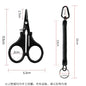 1set Titanium Coating Stainless Steel Fishing Scissor Plier Cut PE Braid Line Cutter Plies Carp Outdoor Fishing Accessories Tool