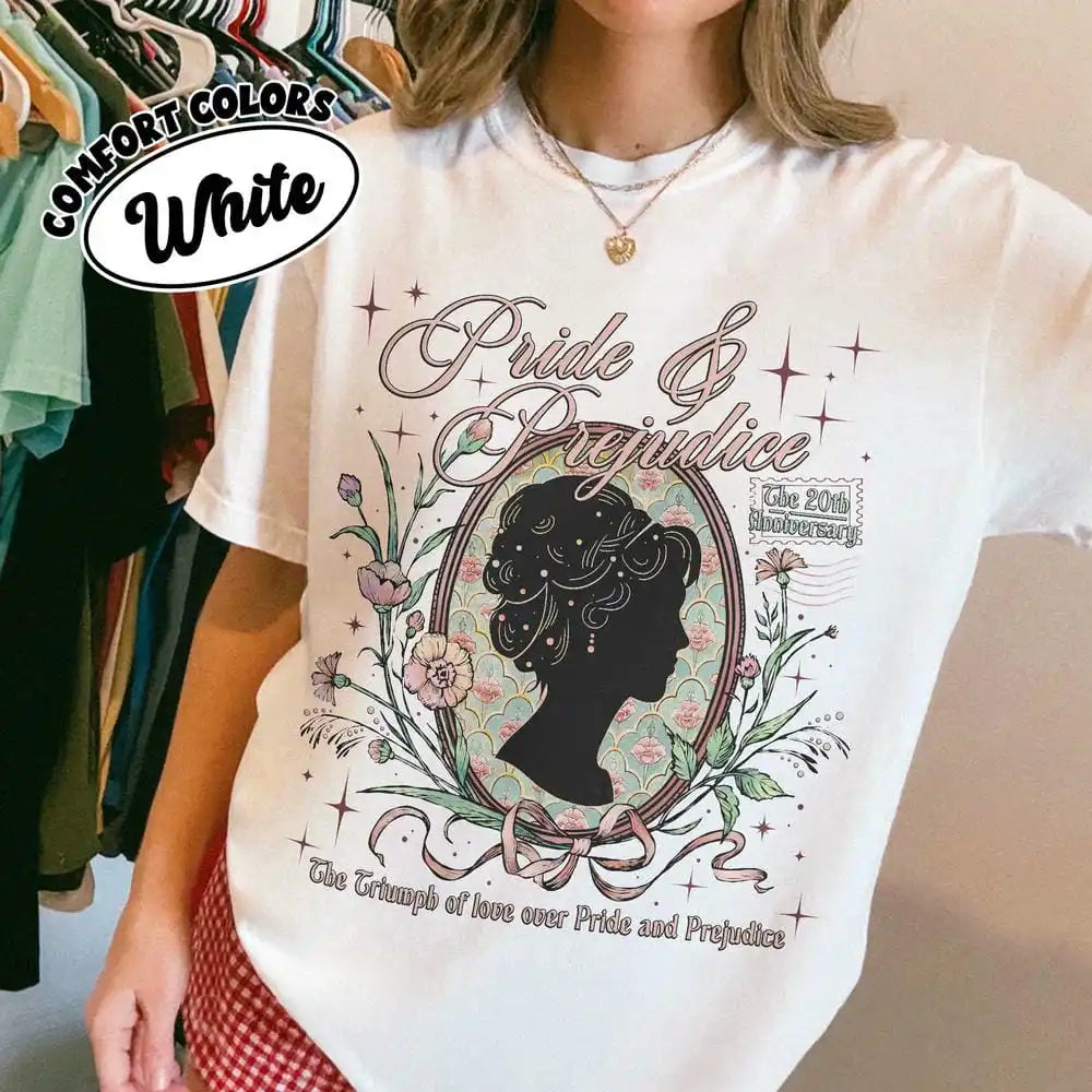 Pride and Prejudice Comfort Unisex Tee For Fan Obstinate Headstrong Girl Tee Fantasy Bookish Shirt Funny Sweatshirt Streetwear