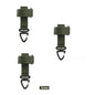 1/3/6 Pcs New Multi-purpose Nylon Gloves Buckle Tactical Glove Hook Safety Clip Outdoor Hiking Climbing Rope Storage Accessories