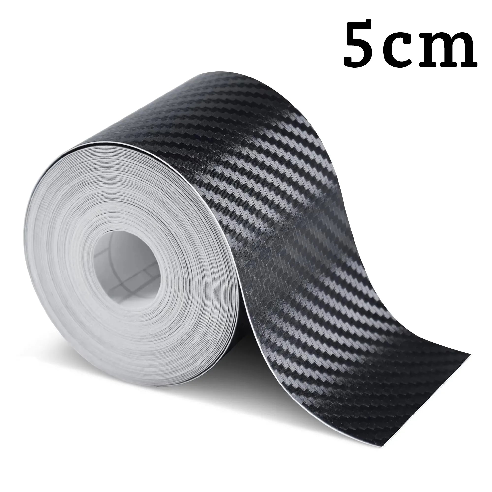 1m-10m Car Door Edge Guards Door Sill Protector Waterproof 3D Carbon Fiber Anti Collision Film Scratch Cover Strip Stickers Tape