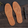 Leather Insoles for Men and Women Breathable Suitable for Summer Absorb Sweat Comfortable Thick Cowhide Sports Shoes