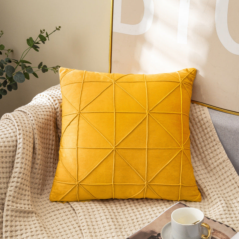 Chic Plush Pillowcase for Decor