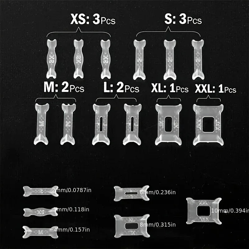12 Rings/ Set, Adjustable Pad, Ring Size Adjuster, Fixed Loose Ring Size, Ring Reduction Pad, Essential for Wedding Rings