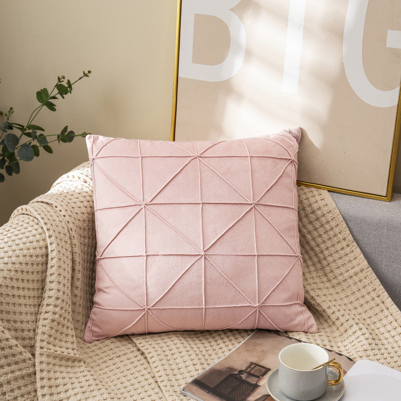 Chic Plush Pillowcase for Decor