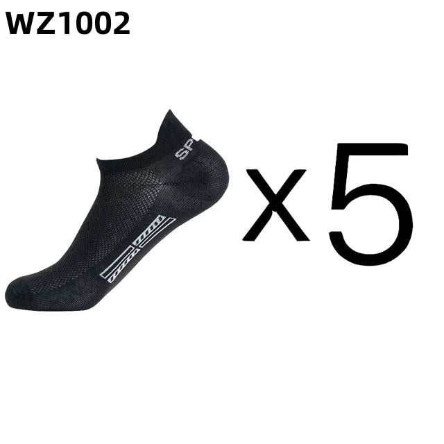 5Pairs High Quality Men Ankle Socks Breathable Cotton Sports Mesh Casual Athletic Summer Thin Cut Short Low-Cut Crew Soft Sock