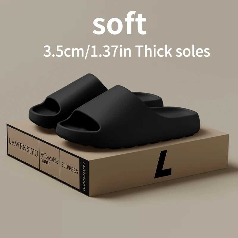 Men's EVA home bathroom anti slip slippers（Product does not come with packaging box）