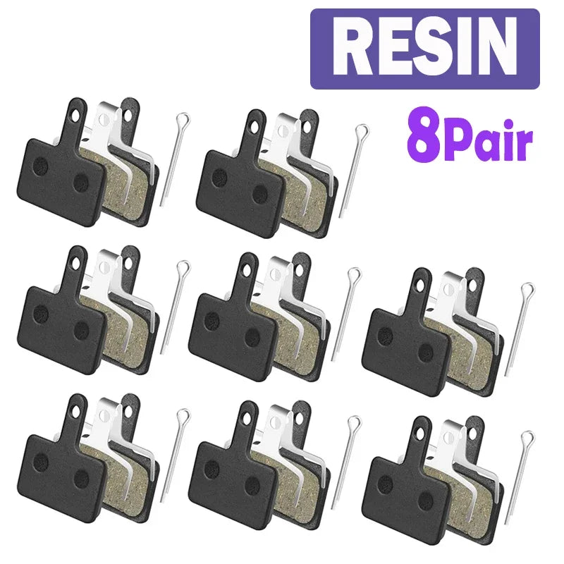 BUCKLOS Semi-Metal Brake Pads Mountain Bike Hydraulic Disc Brake Pads for SHIMANO B01S B05S MTB Road Bicycle Cycling Brake Part