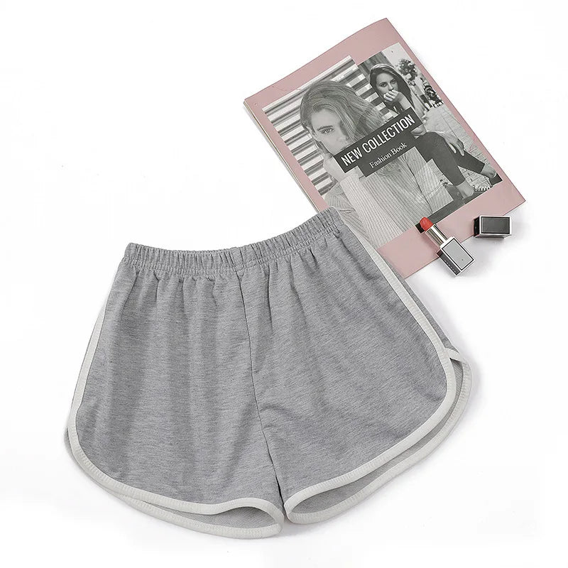 Elastic Shorts for Women, Loose Fitting, Quick Drying, Summer Thin Running, Fitness, Leisure, and Anti External Wear. Instagram