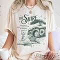 The Shire LOTR Comfort Colors Shirt Fantasy Book Lover Tee Funny Second Breakfast T-Shirt Hobbit Fan Gift