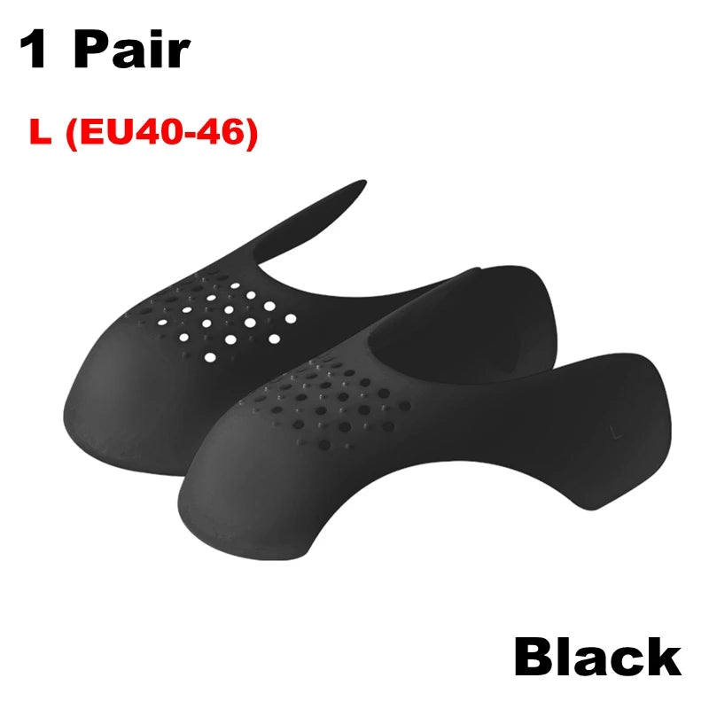 1/4/8/16Pairs Protector Shoe Anti Crease Bending Crack Toe Cap Support Shoe Head Stretcher Lightweight Sneakers Protector