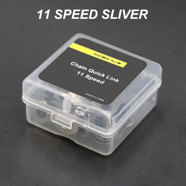RIDERACE Bicycle Chain Link Connector Joints Magic Buttons 10 11 12 Speed 5 Pairs Road Cycling Mountain Bike Quick Master Links