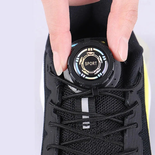 1 Pair of Sports Shoe Laces, Lace-free Swivel Buckle for Men and Women, Casual Lazy Shoes, Lace Accessories, Sports Shoe Laces