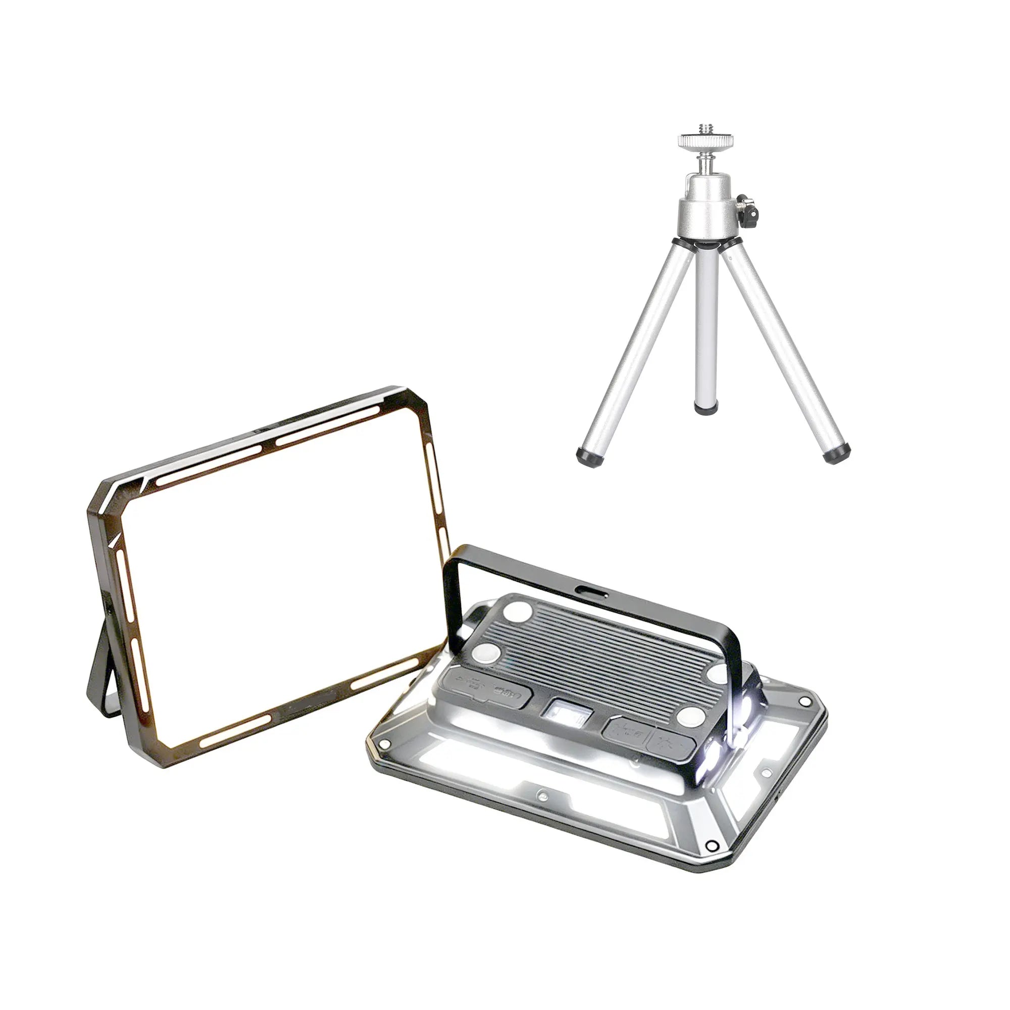 LED Camping Tent Light 30H Long Endurance Strong Magnetic Mountable Bracket 3 Color Modes Red Warning USB C Fast Charge