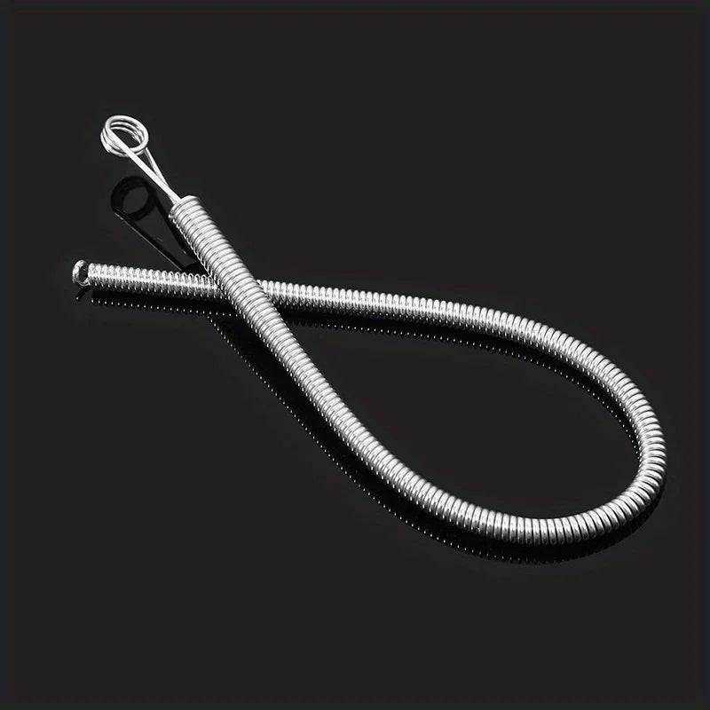 Bendable Spring Drawstring Threader Clip Pants Hoodies Elastic Band Lace Cord Flexible Drawstring Thread DIY Sewing Accessories
