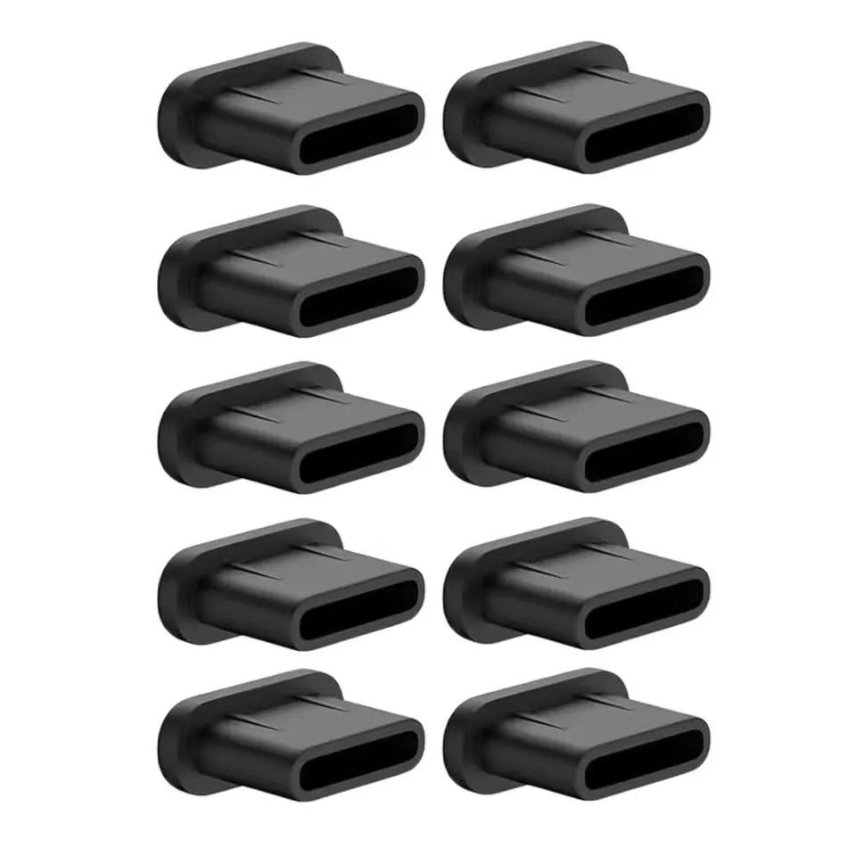Silicone Dust Plugs Type C Charging Port Protector Stopper Cap for Iphone 15 Plus Pro Max Xiaomi Samsung Anti-Dust Plug Covers