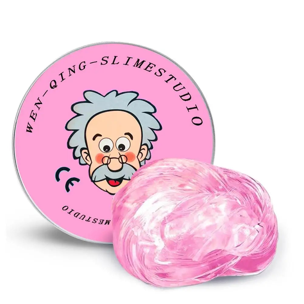 Lab Putty Crystal Clear Glass (1 Pack) Best Thinking Smart Crazy Stress Putty with Tin, Sensory & Bouncing Toy Children Gifts