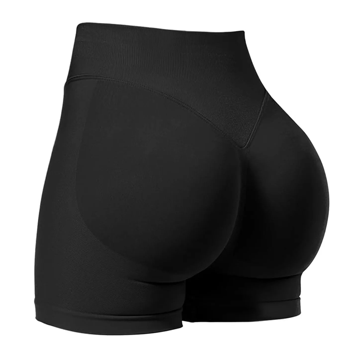 Women Fitness Workout Shorts Yoga High Waist Lift Butt Fitness Shorts Gym Running Sportswear Women Push Up Gym Leggings
