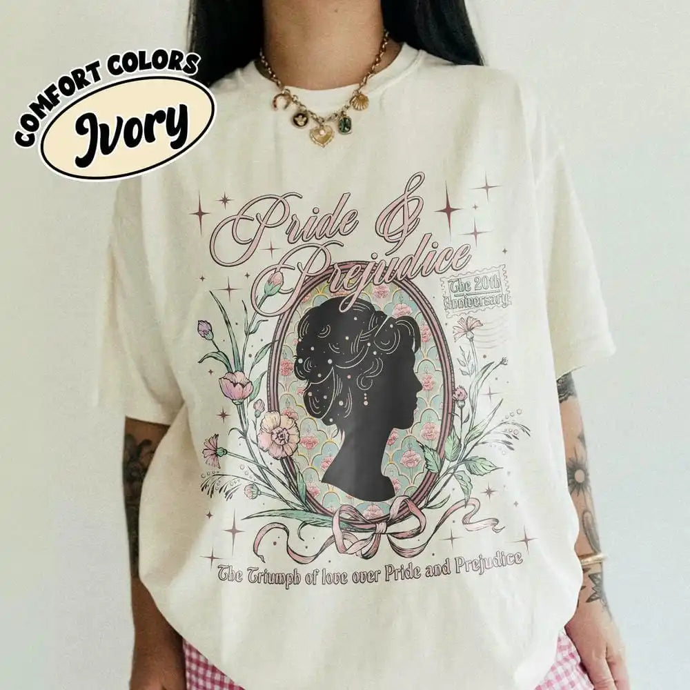 Pride and Prejudice Comfort Unisex Tee For Fan Obstinate Headstrong Girl Tee Fantasy Bookish Shirt Funny Sweatshirt Streetwear
