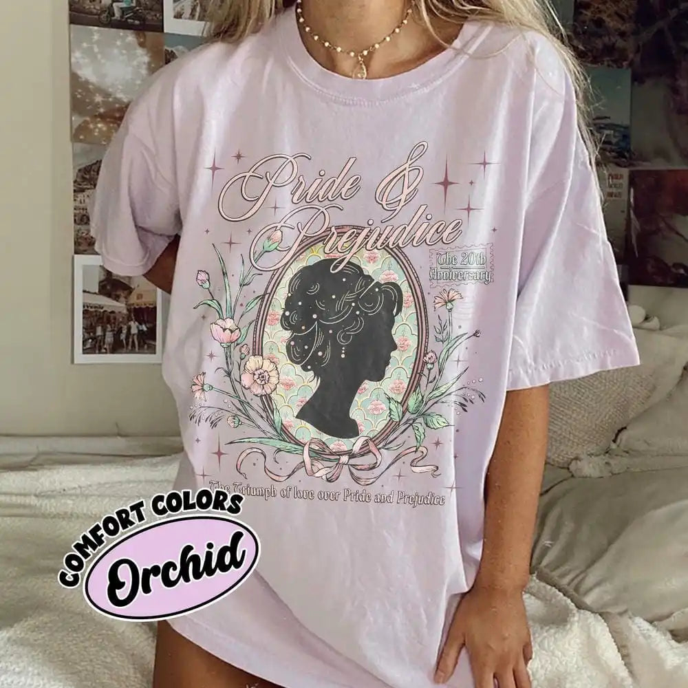 Pride and Prejudice Comfort Unisex Tee For Fan Obstinate Headstrong Girl Tee Fantasy Bookish Shirt Funny Sweatshirt Streetwear