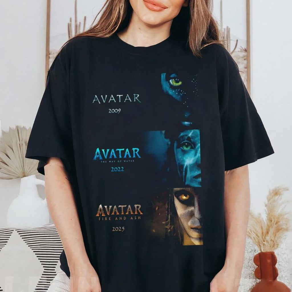 Avatar 2009 To 2025 Inspired Shirt, Epic Sci Fi Fantasy Graphic Tee, Avatar Pandora Tshirt, Cinematic Gift