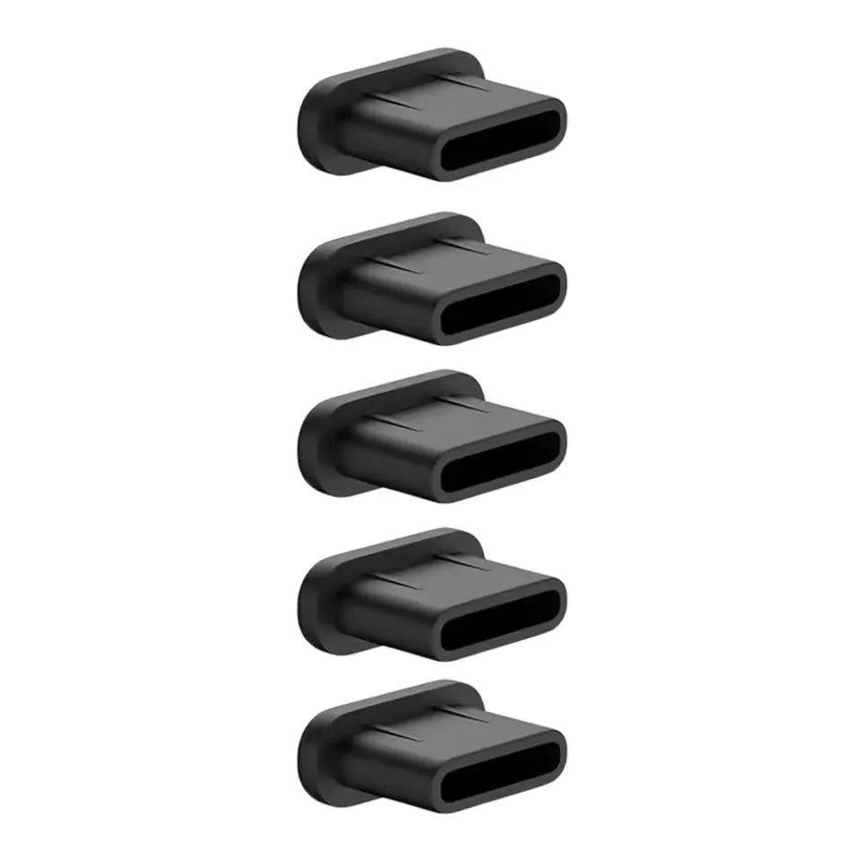 Silicone Dust Plugs Type C Charging Port Protector Stopper Cap for Iphone 15 Plus Pro Max Xiaomi Samsung Anti-Dust Plug Covers