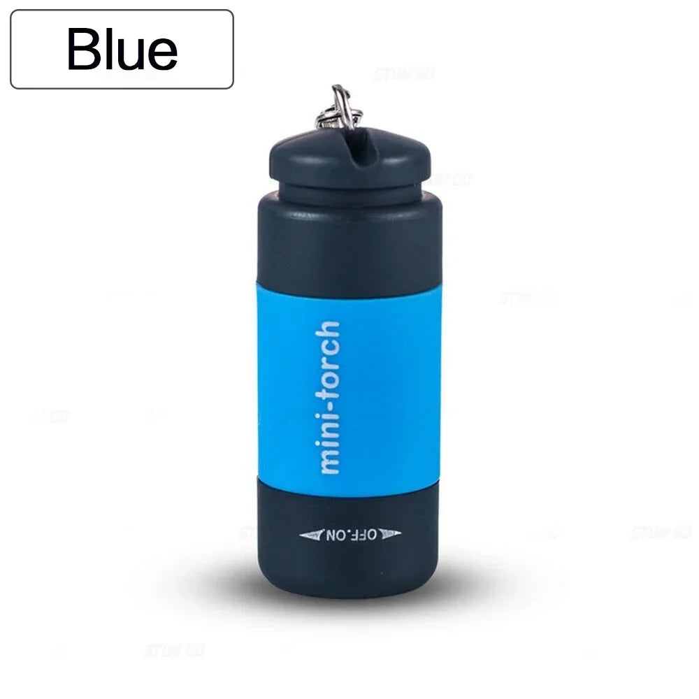 Mini Keychain Pocket Torch USB Rechargeable LED Light Stonego Flashlight Lamp Waterproof Keychain Light