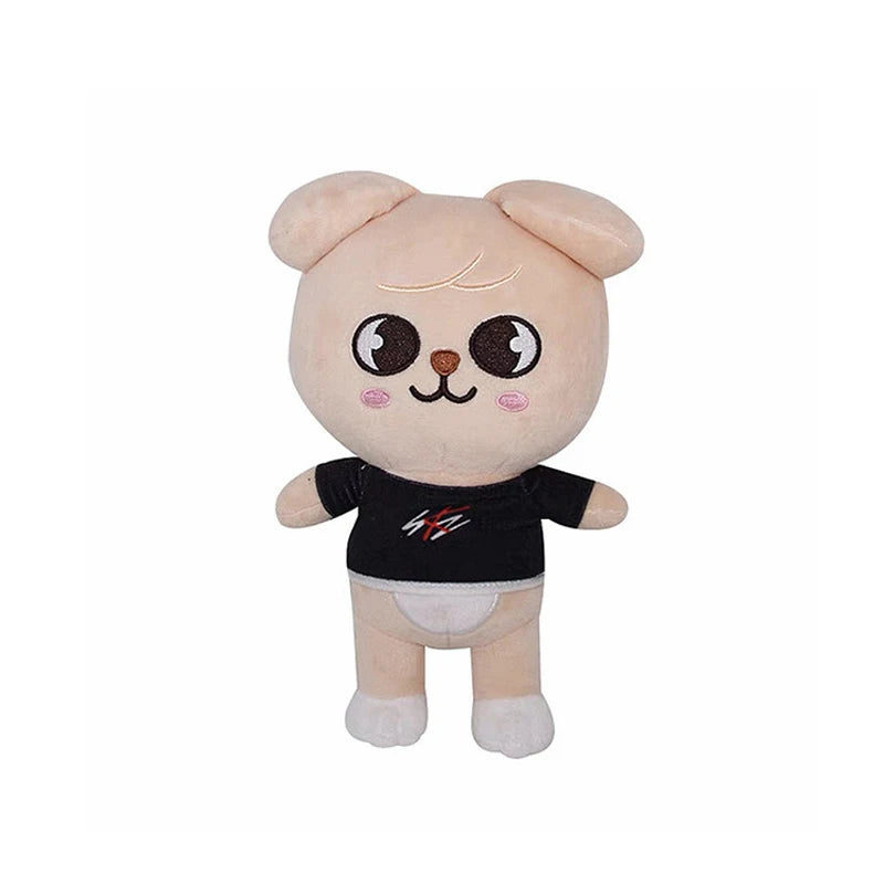 Skzoo Plush Kpop Toy Stray Kids Cartoon Stuffed Animal Plush Doll Kawaii Companion for Men Women Adult Fans Leeknow Hyunjin Gift